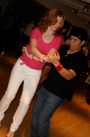 David teaching salsa