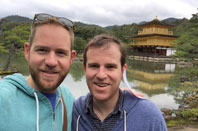 John and husband in Japan